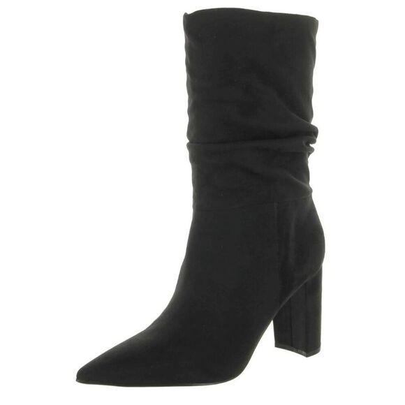 Nine West unni women's block heel slouch booties boots shoes pointed‎ toe 7.5 - Picture 1 of 7